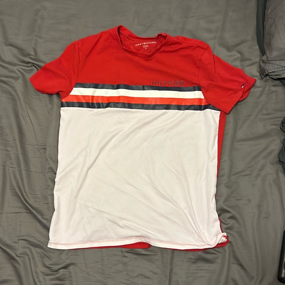 Tommy Hilfiger Flag Colorblock Short Sleeve Tee